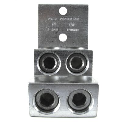 "600T-4" (2 - 600kcmil AWG) Quadruple Wire Lug