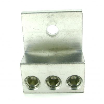 3S250TP Triple Barrel Wire Lugs Turn Prevent Rib (250 kcmil (4/0 AWG)-6 AWG)